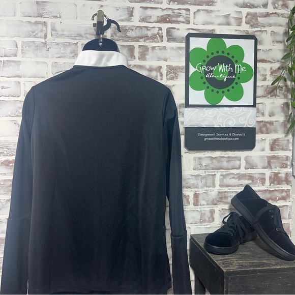 Adidas Black Performance Jacket with High Collar - Picture 5 of 6